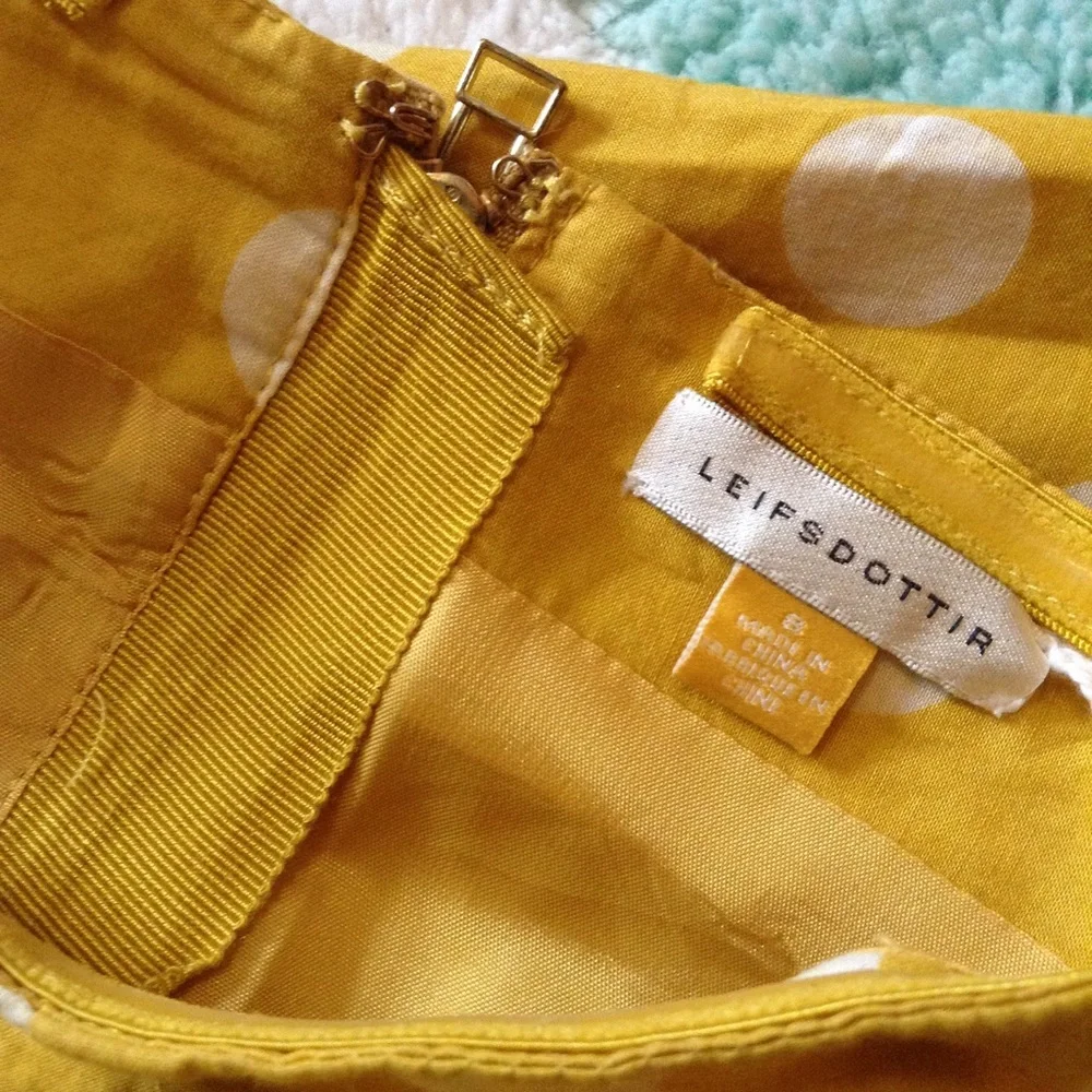 leifsdottir ANTHROPOLOGIE lafayette strapless M - Picture 10 of 10